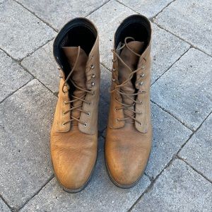 Ariat Tan Leather Laced Paddock Riding Boots